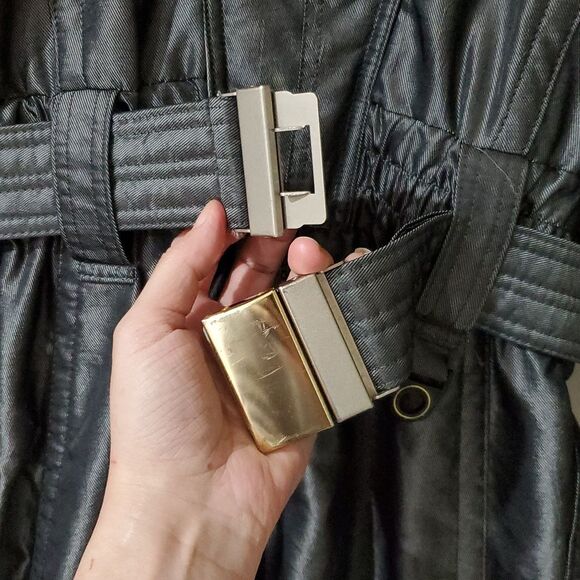 Vintage Descente Silver Retro Mens Ski Suit - Picture 4 of 16